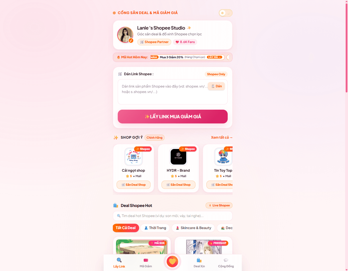 Lanle.Store - Shopee Choice Studio