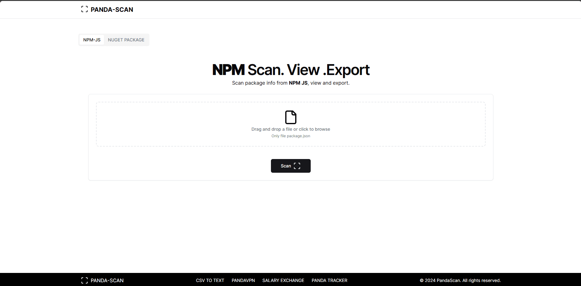 Panda Scan