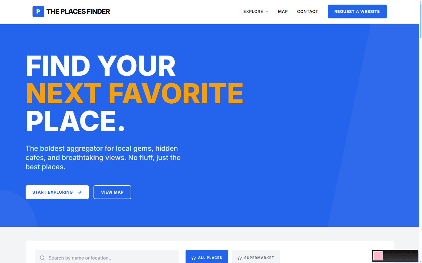 The Places Finder